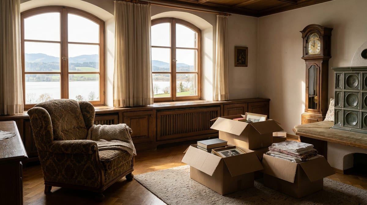 Haushaltsauflösung Starnberger See: Würdevoll ins Pflegeheim